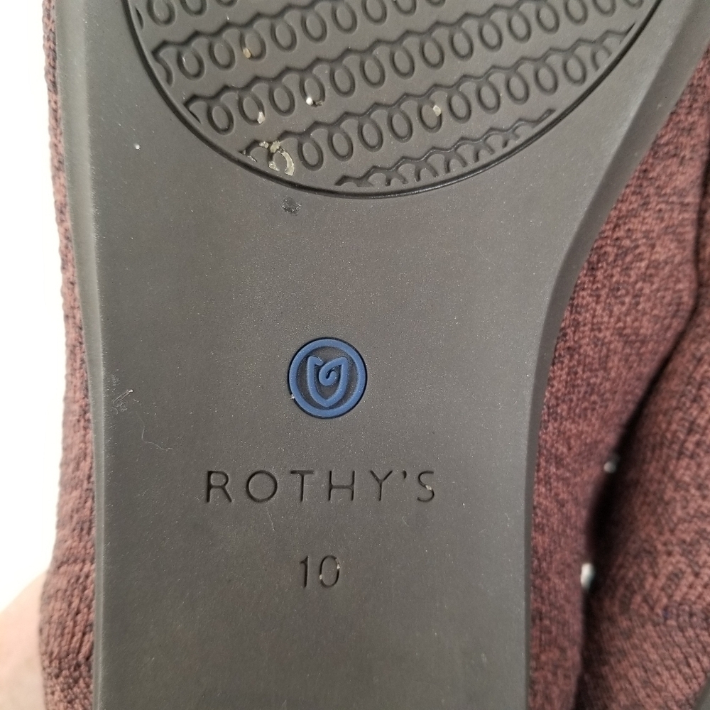 Rothy's The Flat Truffled Python Retired Print Si… - image 7